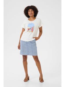 Cream Футболка кремового цвета