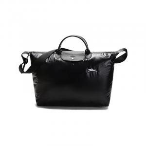 Le Pliage Canvas Travel Bag Tubas Мужская черная LONGCHAMP