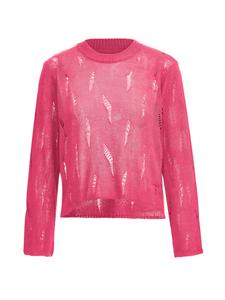 Женский свитер розового цвета myMo