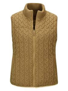 Вязаный жилет MADELEINE, горчица