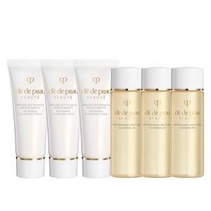 Набор пробников Pure Cleanser очищающее масло для лица увлажняющее очищение Clé De Peau Beauté