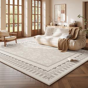 Budis Ковер 140х200 см для гостиной в французском стиле, waterproof, stain-resistant, easy-care, с loop pile и breathable backing