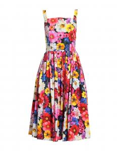 Платье миди Dolce&Gabbana, красный