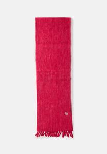 Шарф Tommy Jeans HERITAGE SOLID SCARF, Ruby Rhubarb/Red