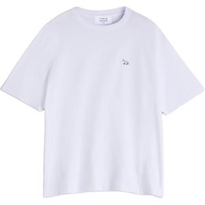 Футболка Comfort с детенышем лиса Maison Kitsune, белый