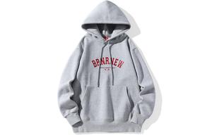 Унисекс худи BRNR, морской синий (с флисовой подкладкой)