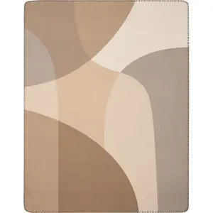 Плед Плед Лава в современном дизайне Biederlack, коричневый