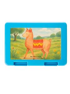 Mr. & Mrs. Panda Коробка для хранения с дизайном «Гордость альпаки», без надписей, белого цвета