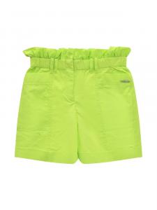 TWINSET Kids шорты с ремешками на плечах, зеленый