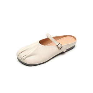 Женские сандалии с закрытым носком, устойчивые к истиранию и запаху MADALLO, Apricot