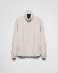 Кашемировый пиджак Prada, белый