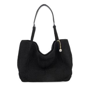 Большая сумка-тоут Los Feliz The Sak, цвет Hand Crochet - Black