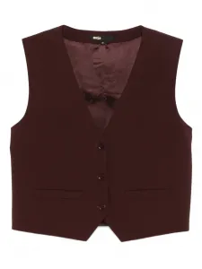 Жилет на пуговицах Maje, красный