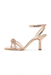 Свадебные туфли с отделкой из страз Derimod, Rose Gold