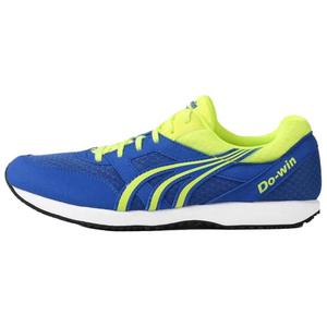 DO WIN Износостойкие и легкие низкие кроссовки для бега Унисекс Синий Желтый Белый DO-WIN