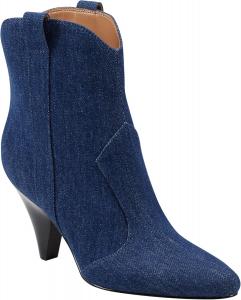 Женские ботильоны Marc Fisher LTD Carissa, Navy Denim 400