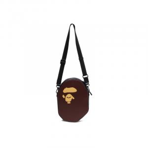 A BATHING APE Кроссбод сумка унисекс кофе, Coffee