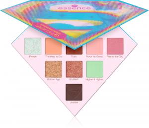 Палитра теней для век Супермен Essence, atspalvis 02 join the league 7 гр