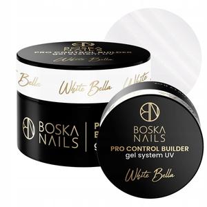 Boska Nails, Pro Control Builder White Bella, наращивающий УФ-гель для ногтей, 15 мл