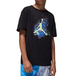 Jordan Футболка Jumpman SS25 Black для подростков