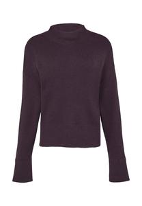 Джемпер MIT WEITEN ÄRMELN QS, темно-фиолетовый