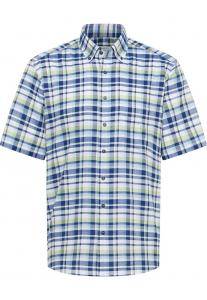 Рубашка на пуговицах классического кроя ETERNA, Mixed Colors