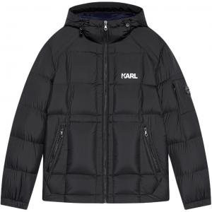 Пуховик KARL LAGERFELD FW25 для мужчин KARL LAGERFELD / Karl Lagerfeld Jeans, черный