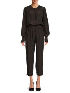 Комбинезон с рукавами Carina Ramy Brook, черный