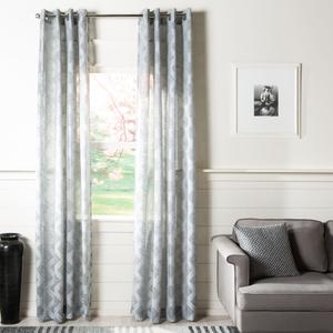 Штора Safavieh Kenji WDT1048, 52x84 см, угольный