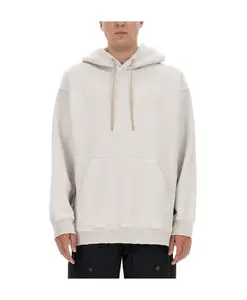 Классическая хлопковая толстовка с капюшоном Msgm, бежевый