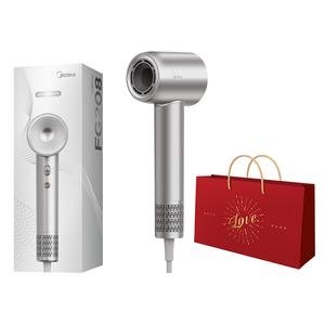 Фен 1500W с отрицательными ионами FG208 Midea, Starlight Silver, Official Shopping Bag