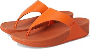 Женские сандалии FitFlop Lulu с кожаной перемычкой между пальцами, Satsuma