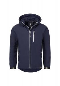 Куртка софтшелл, куртка стандартного кроя Rock Creek, темно-синий