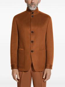 Zegna блейзер Conte Chore, коричневый