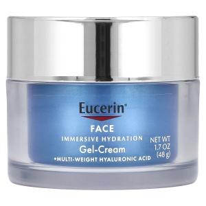 Face, Иммерсивный увлажняющий гель-крем, 1,7 унции (48 г) Eucerin
