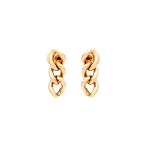 Серьги-Цепочки из розового золота Pomellato