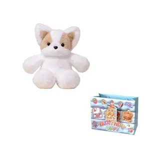 Плюшевая игрушка lambskin three flowers kitten, плюшевая кукла, высота 50см MORTEN SOLUM, Running Puppy