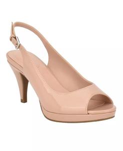 Женские классические сандалии на платформе с открытой пяткой и открытым носком Bandolino, коричневый