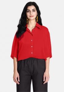 Блузка на пуговицах BELLY Jascha Stockholm, красный