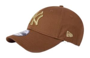 New Era Бейсболка унисекс коричневая, Brown