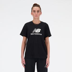 Рубашка женская, стильный топ из s/s New Balance, черный