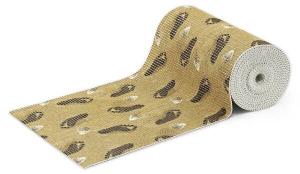 Коврик для ванной KARAT Reef Foot, 1x250 см, оранжевый