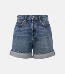 Дамские джинсовые шорты с высокой посадкой Agolde, цвет control