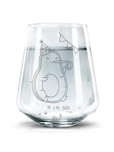 Стакан для питья Авокадо Вечеринка без слов в прозрачном виде Mr. & Mrs. Panda