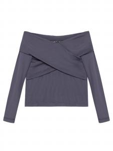 No Matter What Лонгслив в цвете базальтовый серый