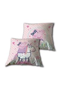Детская декоративная подушка Peppa Pig Cofi разноцветная 35x35 см