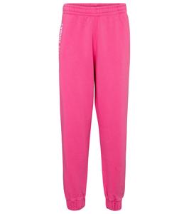 Спортивные брюки из хлопкового джерси с логотипом Mimi Rotate, Carmine Rose