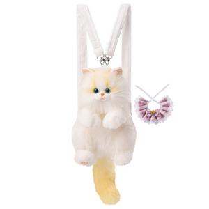 Монохромная триколор кошка плюшевая кукла высота 33см J&TOO