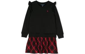 Детская черная футболка поло Polo Ralph Lauren