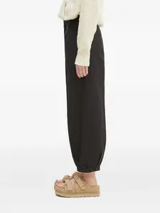 Брюки со складками Visvim, черный